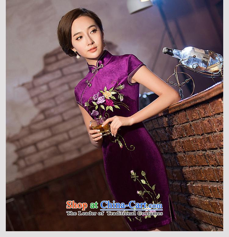 The end of the day-to-day qipao light short of Sau San scouring pads cheongsam dress WMBQ146 picture color L photo, prices, brand platters! The elections are supplied in the national character of distribution, so action, buy now enjoy more preferential! As soon as possible.