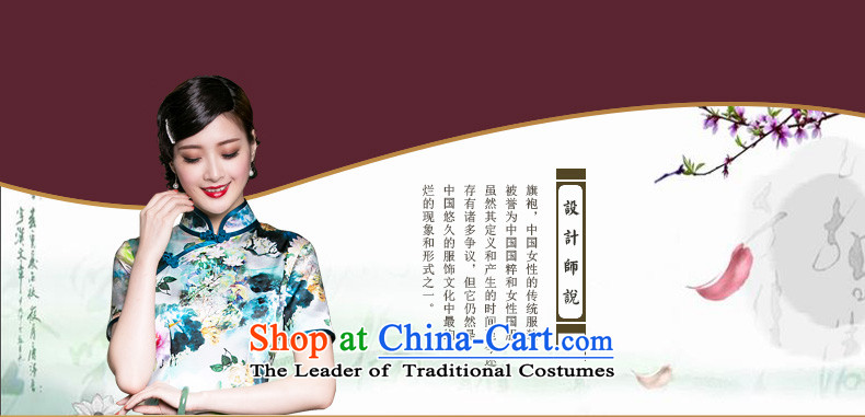 The seal of the new heavyweight Silk Cheongsam retro in long-to-day Chinese name manually-yuan improved disk detained dresses picture color L photo, prices, brand platters! The elections are supplied in the national character of distribution, so action, buy now enjoy more preferential! As soon as possible.