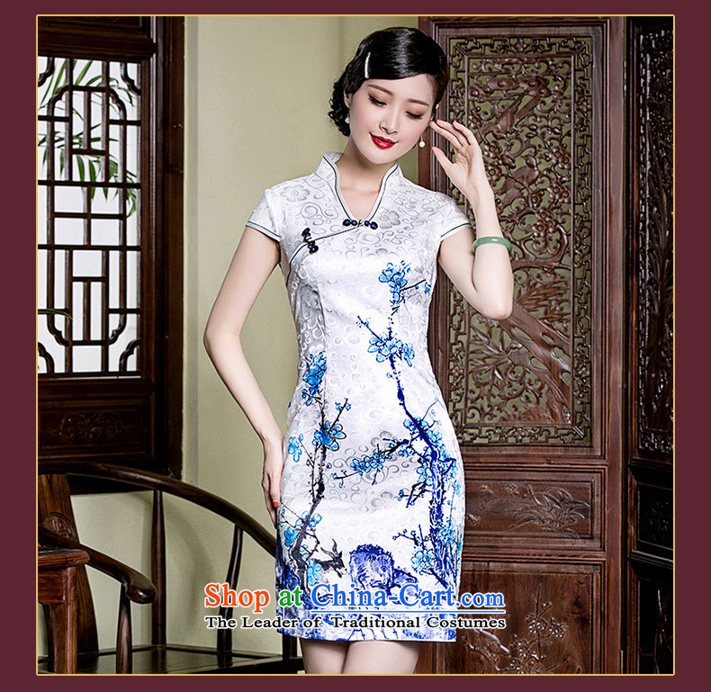 The Seal of improved open cotton daily qipao and Stylish retro stamp disc detained manually Ms. Sau San dresses picture color L photo, prices, brand platters! The elections are supplied in the national character of distribution, so action, buy now enjoy more preferential! As soon as possible.