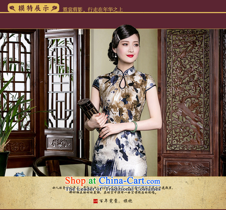 The seal of a new summer, Silk Cheongsam dripping from the shortage of improvement for retro style qipao everyday dress photo color pictures, prices, XL brand platters! The elections are supplied in the national character of distribution, so action, buy now enjoy more preferential! As soon as possible.