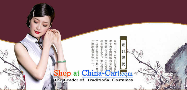 The seal of a new summer, Heavyweight Silk Cheongsam Ms. sleeveless retro improved short, elegant qipao dresses picture color pictures, prices, XL brand platters! The elections are supplied in the national character of distribution, so action, buy now enjoy more preferential! As soon as possible.
