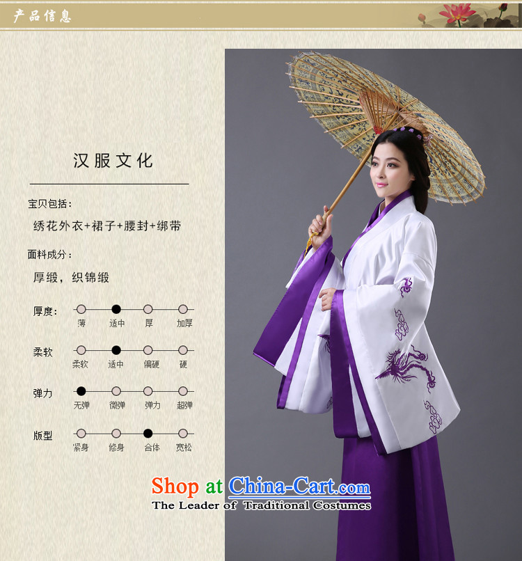 Energy Tifi Han-li hong Kong-those Tang Dynasty Chinese women to high enough wide sleeves waist chest skirt and white T-shirt, you can multi-select attributes by using the blue skirt strips are code picture, prices, brand platters! The elections are supplied in the national character of distribution, so action, buy now enjoy more preferential! As soon as possible.