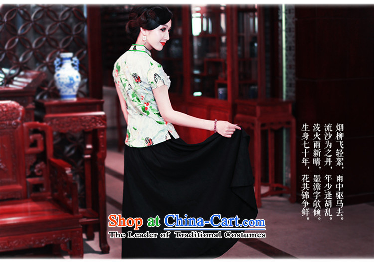 After a new wind for women cotton shirt qipao Chinese Han-tang T-shirts and T-shirt ethnic 3006 3006 Green S picture, prices, brand platters! The elections are supplied in the national character of distribution, so action, buy now enjoy more preferential! As soon as possible.
