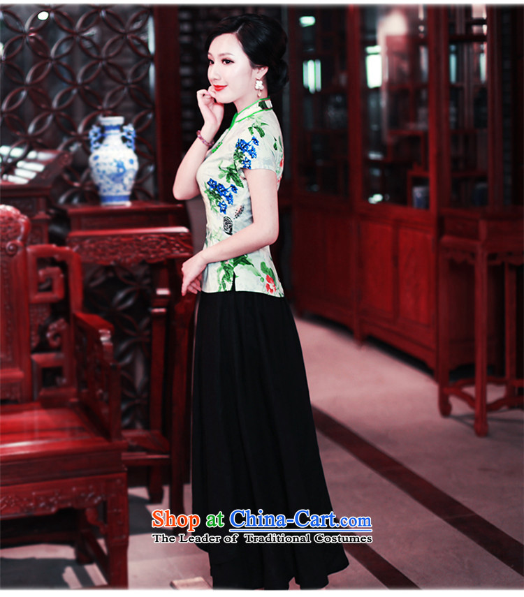 After a new wind for women cotton shirt qipao Chinese Han-tang T-shirts and T-shirt ethnic 3006 3006 Green S picture, prices, brand platters! The elections are supplied in the national character of distribution, so action, buy now enjoy more preferential! As soon as possible.