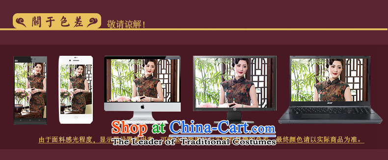2015 Summer long, Yue seal Silk Cheongsam retro cloud of incense of Tang Dynasty improved daily cheongsam dress photo color M brand, prices, picture platters! The elections are supplied in the national character of distribution, so action, buy now enjoy more preferential! As soon as possible.