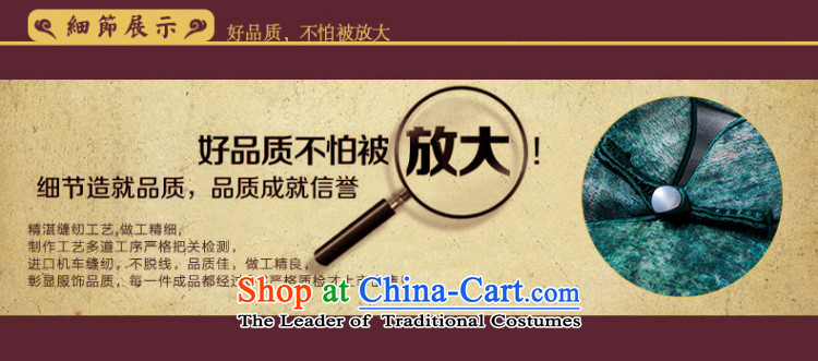 The Seal of 2015 Summer Art Nouveau style qipao new stamp pure linen short of qipao ethnic Chinese skirts green S picture, prices, brand platters! The elections are supplied in the national character of distribution, so action, buy now enjoy more preferential! As soon as possible.