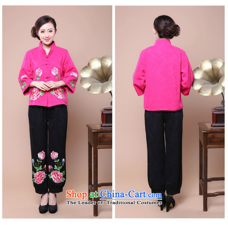 In the autumn of 2015 on hay new wide Female Body cotton and stylish decorated jacquard Tang Jacket Kit can sell black XXXL picture, prices, brand platters! The elections are supplied in the national character of distribution, so action, buy now enjoy more preferential! As soon as possible.