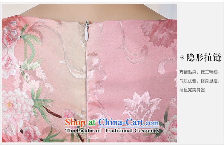 The new 2015 Martin Taylor cheongsam dress summer improved retro sexy temperament large graphics thin short of Sau San daily cheongsam pink SAIKA XXL picture, prices, brand platters! The elections are supplied in the national character of distribution, so action, buy now enjoy more preferential! As soon as possible.
