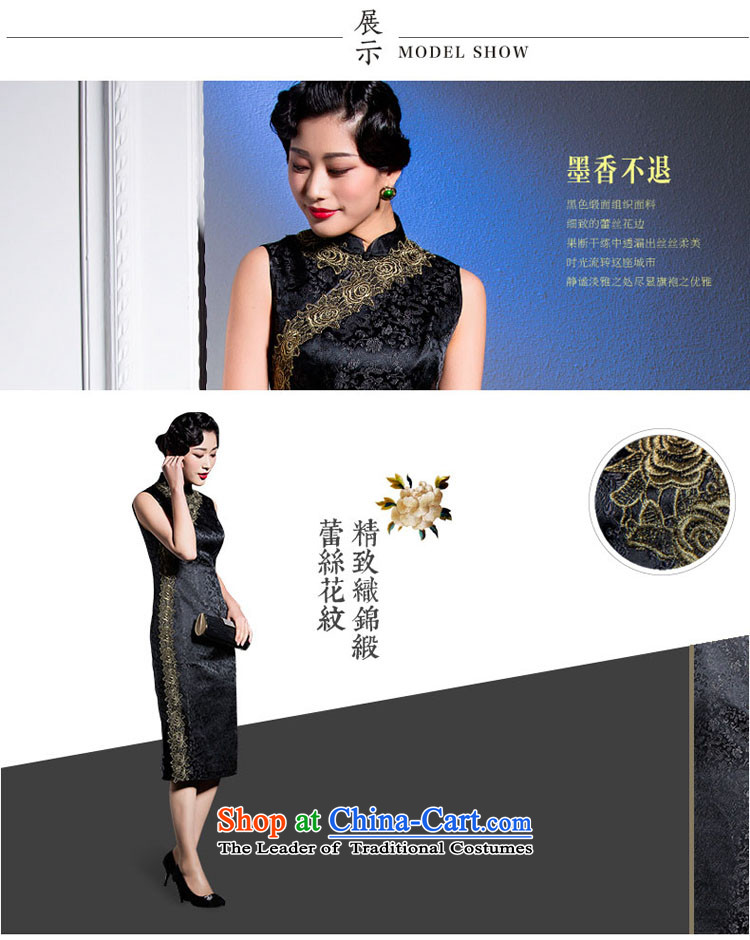 Bong-hee, the scent of ink for not returning the 2015 New sauna silk cheongsam dress of advanced new Chinese improved 254123864 91 M/160 picture, prices, brand platters! The elections are supplied in the national character of distribution, so action, buy now enjoy more preferential! As soon as possible.