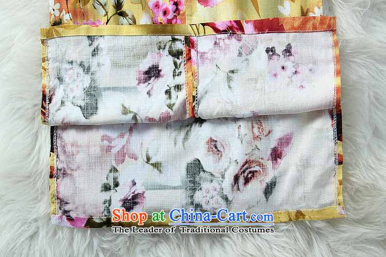 The leading edge of the YI I 2015 new summer for women is pressed flowers stamp of the forklift truck qipao 1172 color pictures of the Sau San 3XL picture, prices, brand platters! The elections are supplied in the national character of distribution, so action, buy now enjoy more preferential! As soon as possible.