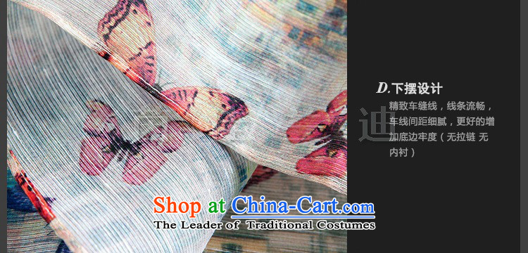 Ya-ting shop for summer new western style reminiscent of the butterfly stamp loose silk and cotton shirts version white L picture, prices, brand platters! The elections are supplied in the national character of distribution, so action, buy now enjoy more preferential! As soon as possible.