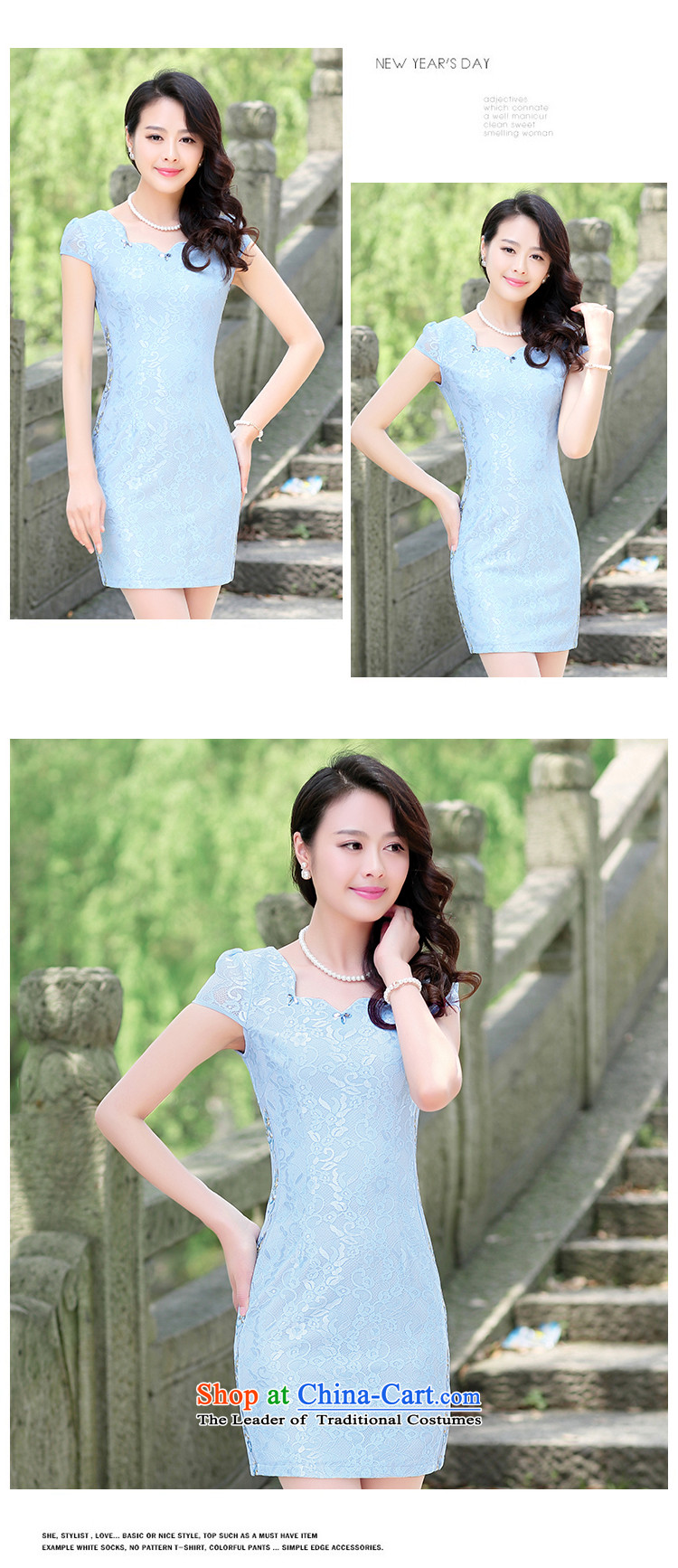 Korea Yae Jin 2015 Summer new Korean version of large numbers of ladies short-sleeved cheongsam dress short skirts, forming the basis of Sau San cheongsam pink XXL picture, prices, brand platters! The elections are supplied in the national character of distribution, so action, buy now enjoy more preferential! As soon as possible.