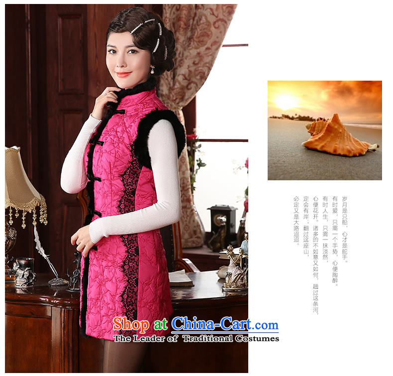[Sau Kwun Tong] domesticated Fall/Winter Collections folder cotton ma 2015 Ms. New Folder temperament Tang Gown, a White XXL pictures TW41002, prices, brand platters! The elections are supplied in the national character of distribution, so action, buy now enjoy more preferential! As soon as possible.