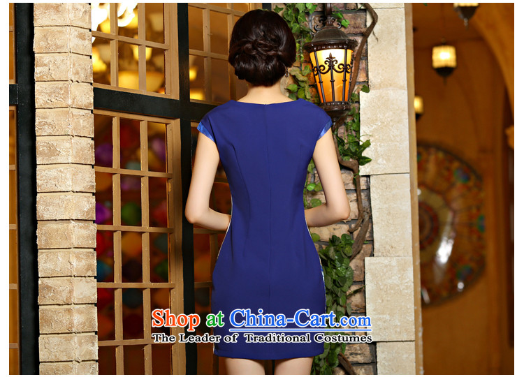 The litany of desingnhotels  &2015 Amoi Embroidery Stamp temperament Sau San improved cheongsam dress #9021 green XL Photo, prices, brand platters! The elections are supplied in the national character of distribution, so action, buy now enjoy more preferential! As soon as possible.