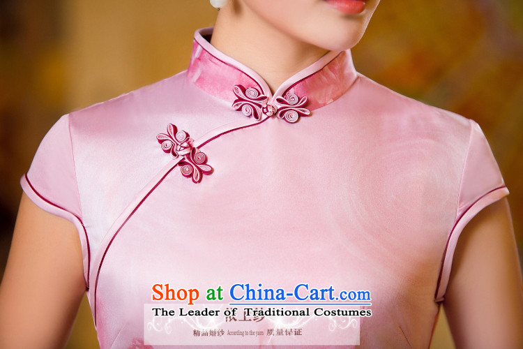 2015 Spring, Summer, Autumn and the new summer cheongsam dress of nostalgia for the Republic of Korea and stylish girl short of daily improved qipao color pictures of Sau San M picture, prices, brand platters! The elections are supplied in the national character of distribution, so action, buy now enjoy more preferential! As soon as possible.