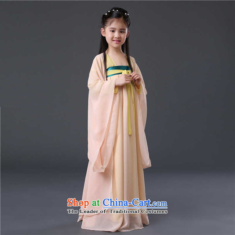 Classic prey Li cosplay girls chiffon skirt children costume fairies Han-scholar, the services of the girl child Gwi-skirt Princess Guqin Guzheng Tang dynasty photo building photo album Photo building are suitable for time code 160-175cm, Syrian shopping