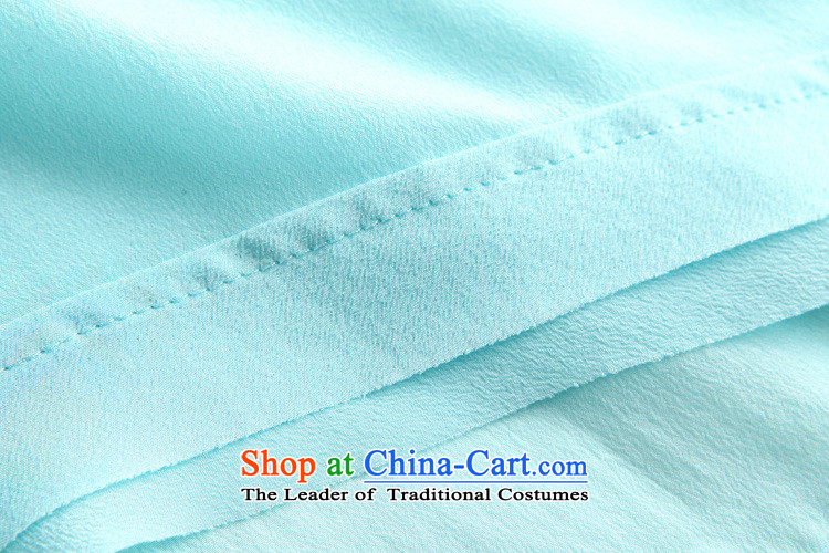 Vpro Y2022015 dress summer only load the new minimalist NEW SHIRT silk T-shirt light blue L picture, prices, brand platters! The elections are supplied in the national character of distribution, so action, buy now enjoy more preferential! As soon as possible.