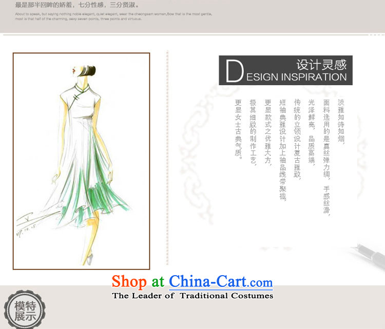 The pro-am New Silk Cheongsam dress 2015 Summer improved daily female qipao stylish, short skirt herbs extract short, XL-five-day shipment picture, prices, brand platters! The elections are supplied in the national character of distribution, so action, buy now enjoy more preferential! As soon as possible.