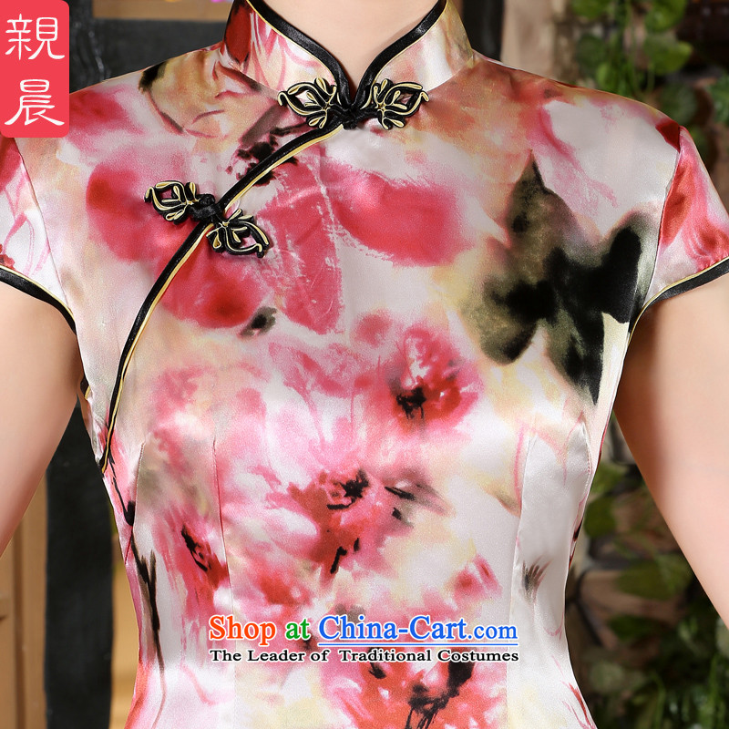 The pro-am new women's dresses skirt for summer 2015, improvement of the day-to-day qipao short skirt Fashion heavyweight herbs extract) S-five days short shipment, the pro-am , , , shopping on the Internet