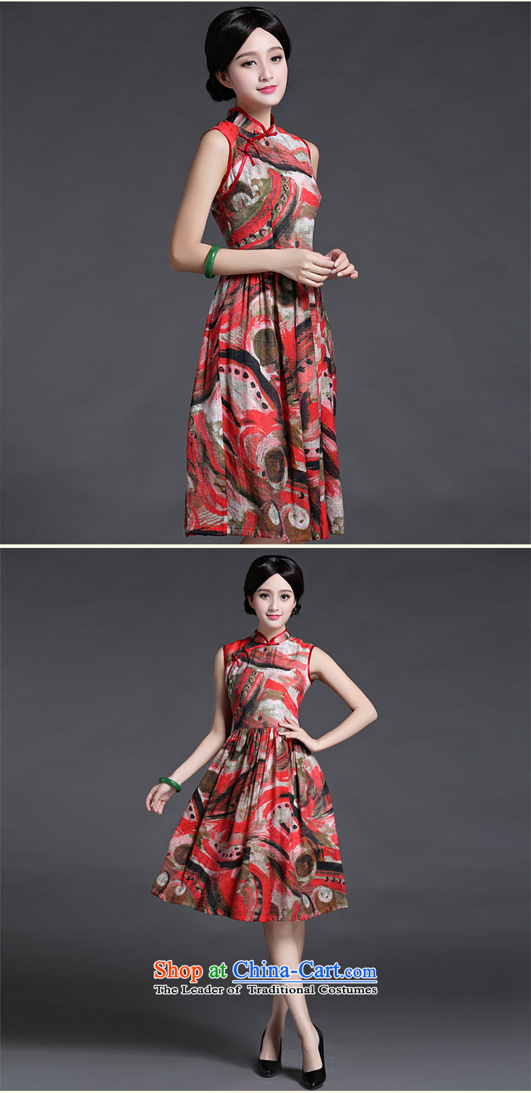 China Ethnic Chinese ethnic classic 2015 Ms. Silk Cheongsam everyday dress summer retro look stylish improved suit XXL picture, prices, brand platters! The elections are supplied in the national character of distribution, so action, buy now enjoy more preferential! As soon as possible.
