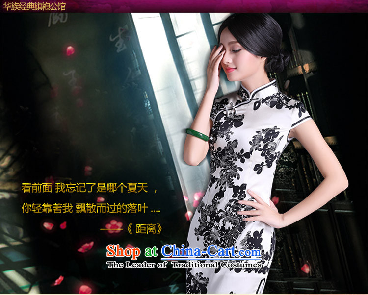 Sepia silk cheongsam dress Ms. 2015 new summer daily Chinese improved stylish skirt suits XL Photo, prices, brand platters! The elections are supplied in the national character of distribution, so action, buy now enjoy more preferential! As soon as possible.
