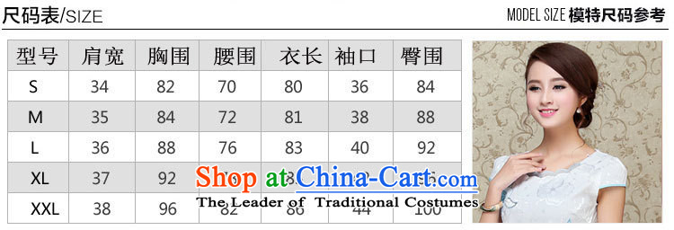 For the 2015 Summer Dream female new ethnic Chinese stamp retro look like video thin Sau San short-sleeved package and cheongsam dress light blue XL Photo, prices, brand platters! The elections are supplied in the national character of distribution, so action, buy now enjoy more preferential! As soon as possible.