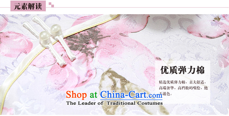 Short-sleeved skirt 2015 new summer of daily short, short-sleeved thin cheongsam Q1099 Sau San video pink XXL picture, prices, brand platters! The elections are supplied in the national character of distribution, so action, buy now enjoy more preferential! As soon as possible.