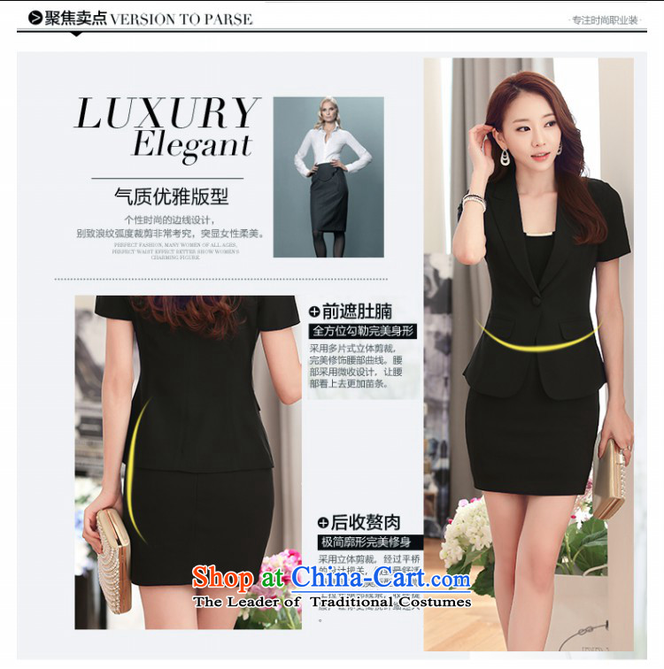 Orange Tysan *2015 spring and summer new short-sleeved vocational kit Korean skirt Business Professional Women 