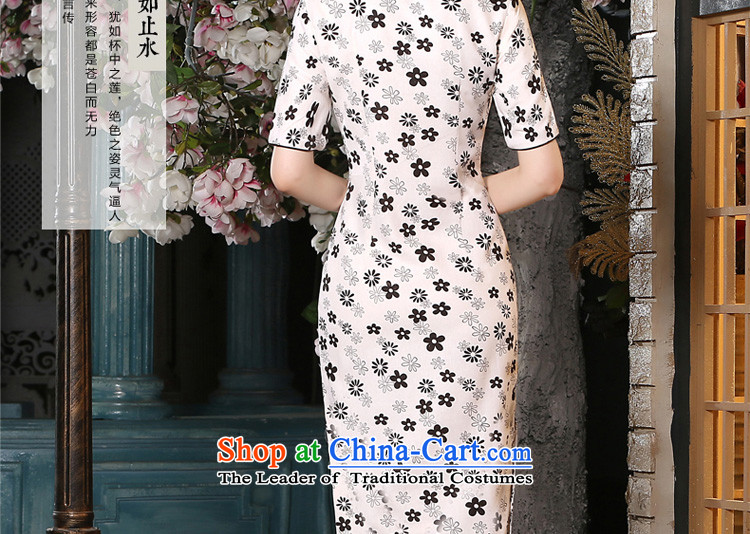 The pro-am new cotton linen cheongsam dress 2015 Summer retro improved fashion, Ms. long cheongsam dress in long L picture, prices, brand platters! The elections are supplied in the national character of distribution, so action, buy now enjoy more preferential! As soon as possible.