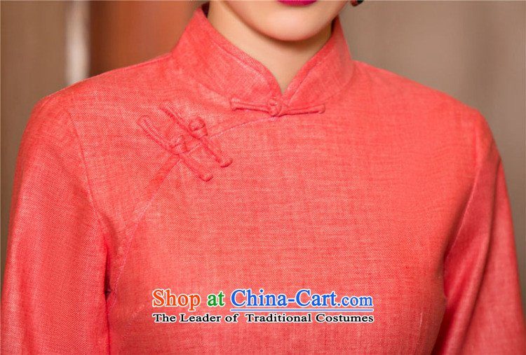 The five senses Figure Boxed new retro autumn wind stylish improvements of the Republic of Korea 7 cuff cheongsam dress WGT1076 dress photo color M brand, prices, picture platters! The elections are supplied in the national character of distribution, so action, buy now enjoy more preferential! As soon as possible.