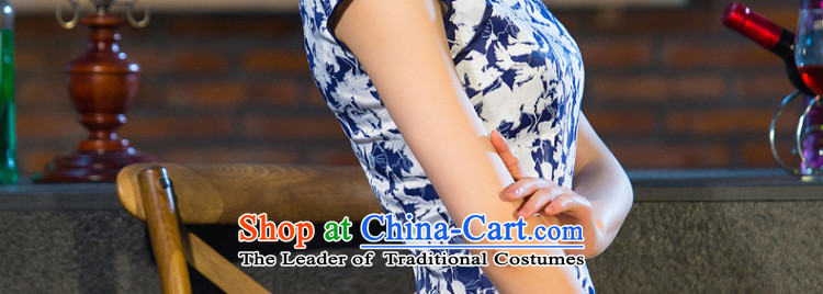 Five-sense in the summer of 2015 figure new women's daily improved retro short of cheongsam dress China wind of Ethnic Women fancy S pictures cheongsam, prices, brand platters! The elections are supplied in the national character of distribution, so action, buy now enjoy more preferential! As soon as possible.
