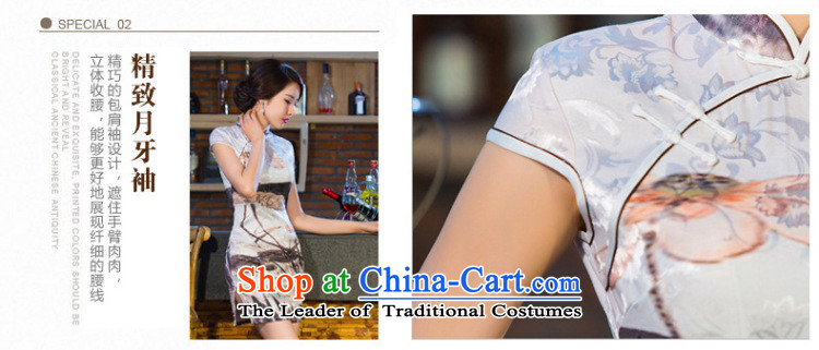 The five senses the new nation 2015 figure paintings in tray snap-collar short of qipao cotton jacquard dresses short qipao female picture color M brand, prices, picture platters! The elections are supplied in the national character of distribution, so action, buy now enjoy more preferential! As soon as possible.
