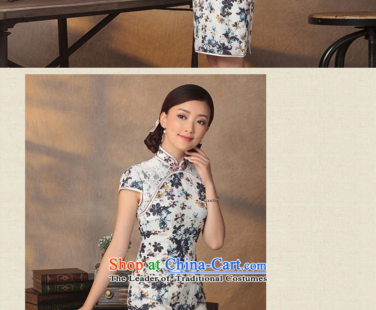 A Pinwheel Without Wind Yat dream new stylish Summer 2015 improved qipao Sau San national blizzard woven skirts large stamp qipao XL Photo, prices, brand platters! The elections are supplied in the national character of distribution, so action, buy now enjoy more preferential! As soon as possible.
