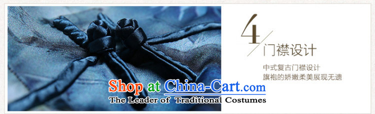  The spring and summer of 2015, Marten, women's upscale improved qipao gown length of silk Chinese female Foutune of dresses days following the first M pictures, prices, brand platters! The elections are supplied in the national character of distribution, so action, buy now enjoy more preferential! As soon as possible.