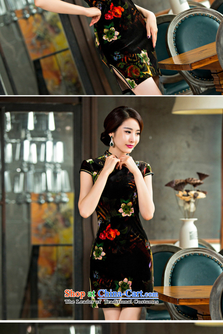 The five senses figure in summer and autumn in new stylish older mother load short of qipao scouring pads Sau San antique dresses picture color pictures, prices, XL brand platters! The elections are supplied in the national character of distribution, so action, buy now enjoy more preferential! As soon as possible.