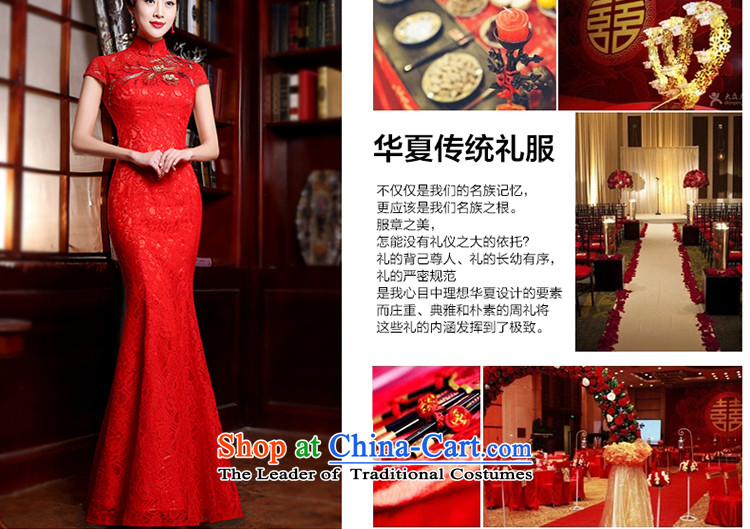 Jacob Chan bridal dresses wedding services improved. crowsfoot bows dresses 2015 Spring/Summer new lace wedding dress Sau San long red L picture, prices, brand platters! The elections are supplied in the national character of distribution, so action, buy now enjoy more preferential! As soon as possible.