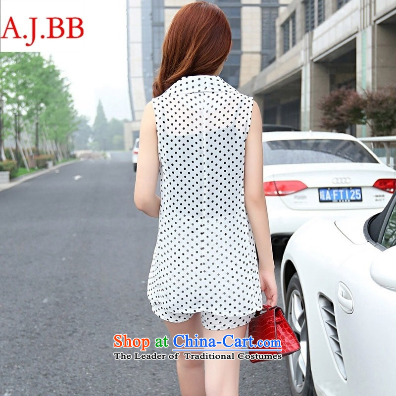 Orange Tysan *2015 new summer nursing minimalist female graphics thin personality able chiffon knitting Wave 3-set-point of the vest picture color M,A.J.BB,,, shopping on the Internet