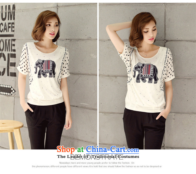Orange Tysan * Women's summer round-neck collar diamond korea kit and stitching stamp trend short-sleeved T-shirt Loose Cuff L picture content, prices, brand platters! The elections are supplied in the national character of distribution, so action, buy now enjoy more preferential! As soon as possible.