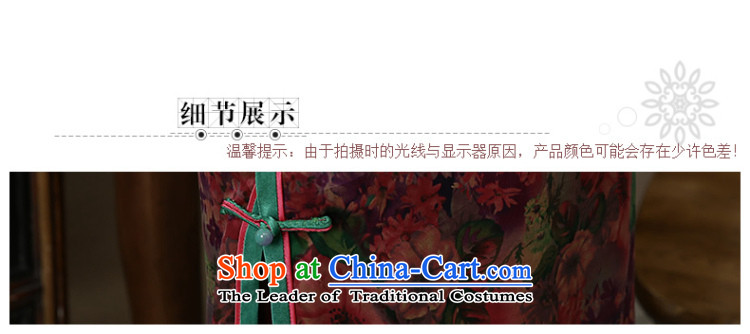 [Sau Kwun Tong] Che-heung 2015 Autumn new high-end silk yarn retro stamp cloud of incense cheongsam dress suit L picture, prices, brand platters! The elections are supplied in the national character of distribution, so action, buy now enjoy more preferential! As soon as possible.