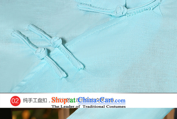 The pro-am autumn and winter load new products cotton linen flax daily improved Chinese Han-Tang dynasty cheongsam dress retro shirt female clothes +P0011 skirt S picture, prices, brand platters! The elections are supplied in the national character of distribution, so action, buy now enjoy more preferential! As soon as possible.
