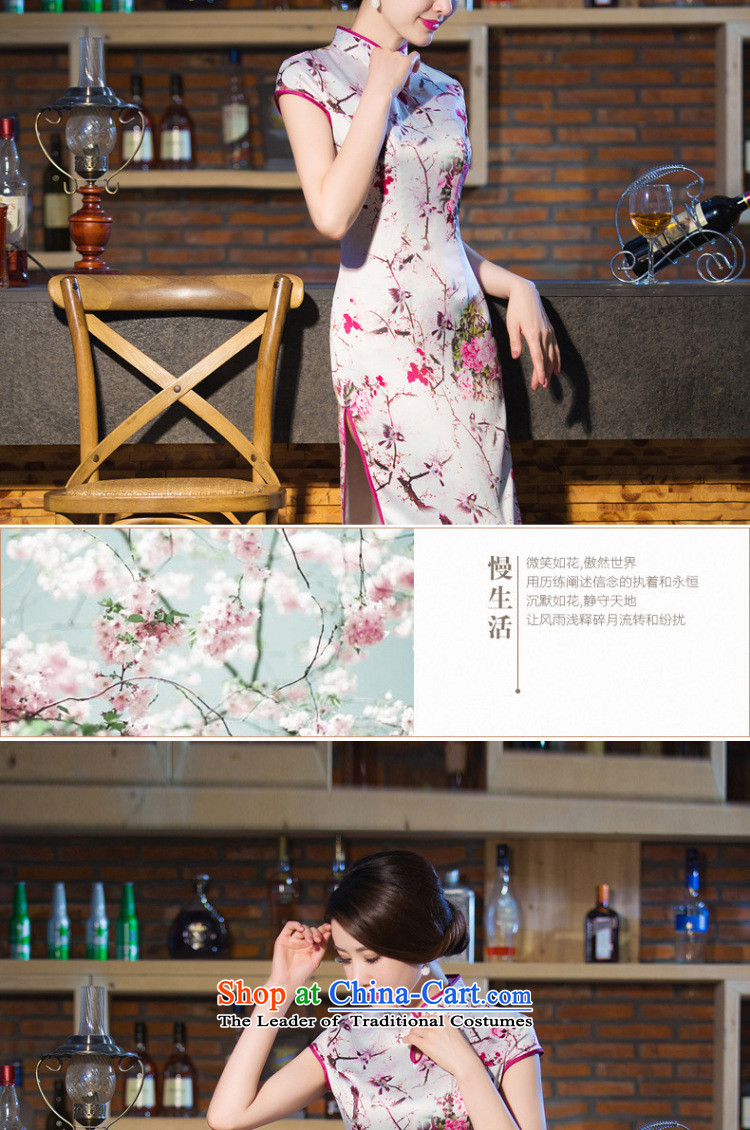 It new cheongsam dress Chinese water droplets Mock-neck Ms. retro graphics thin improved long gown incense strive daily qipao XL Photo, prices, brand platters! The elections are supplied in the national character of distribution, so action, buy now enjoy more preferential! As soon as possible.