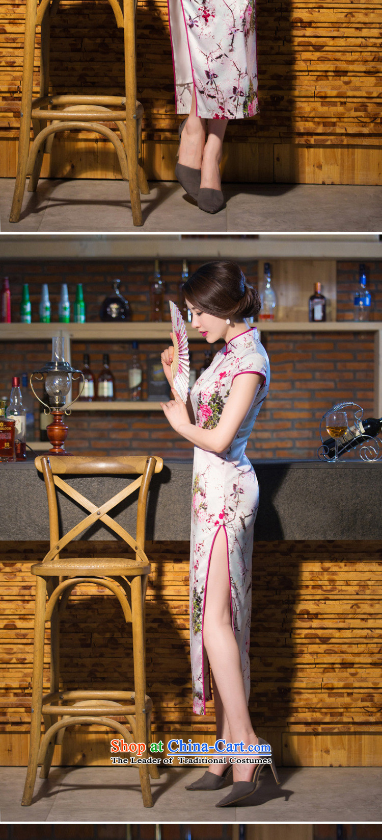 Dan smoke new cheongsam dress Chinese water droplets Mock-neck Ms. retro graphics thin improved long gown incense strive daily qipao S picture, prices, brand platters! The elections are supplied in the national character of distribution, so action, buy now enjoy more preferential! As soon as possible.