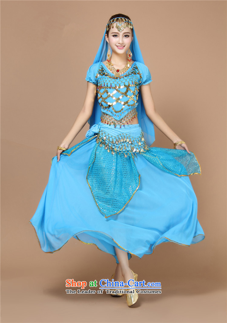 Energy Tifi Li belly dancing Kit 2015 new ethnic women's belly dance exercise will serve Indian dance Blue 5 piece set picture, prices, brand platters! The elections are supplied in the national character of distribution, so action, buy now enjoy more preferential! As soon as possible.