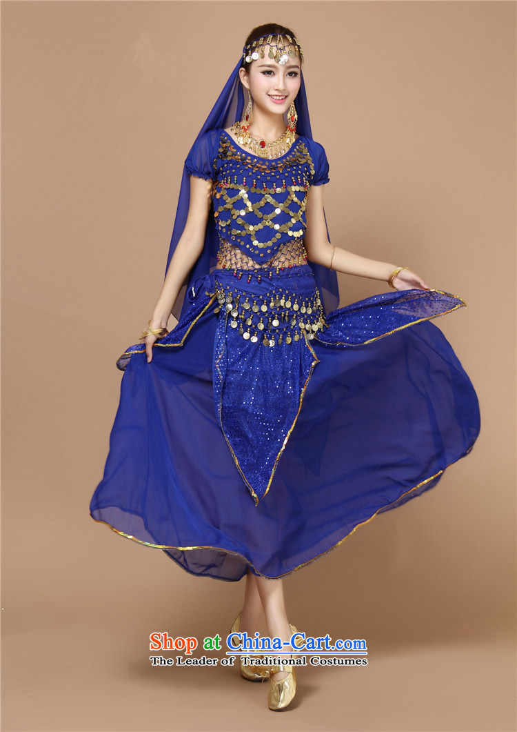 Energy Tifi Li belly dancing Kit 2015 new ethnic women's belly dance exercise will serve Indian dance Blue 5 piece set picture, prices, brand platters! The elections are supplied in the national character of distribution, so action, buy now enjoy more preferential! As soon as possible.