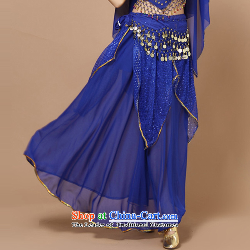 Energy Tifi Li belly dancing Kit 2015 new ethnic women's belly dance exercise will serve Indian dance Blue 5 piece set, energy (mods tifi fil) has been pressed, online shopping