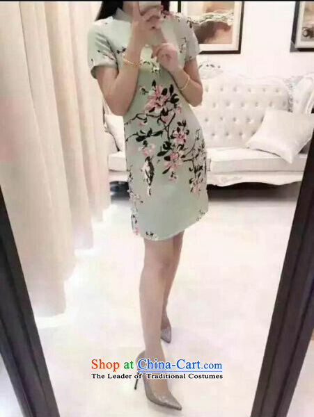 Take concubines family and retro stamp qipao 2015 skirt suits short-sleeved dresses Bai B2048298086 GREEN S picture, prices, brand platters! The elections are supplied in the national character of distribution, so action, buy now enjoy more preferential! As soon as possible.