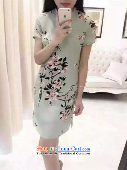 Take concubines family and retro stamp qipao 2015 skirt suits short-sleeved dresses Bai B2048298086 GREEN S picture, prices, brand platters! The elections are supplied in the national character of distribution, so action, buy now enjoy more preferential! As soon as possible.