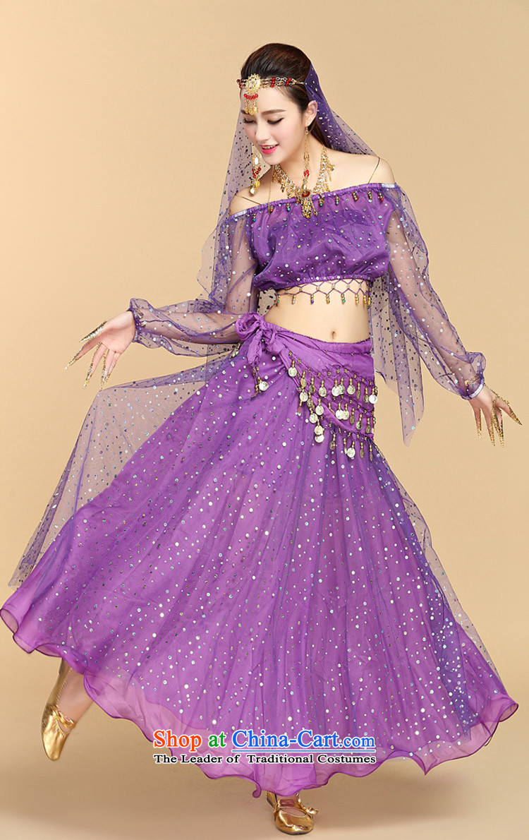 Energy Tifi Li belly dancing Kit 2015 new ethnic women serving Indian dance performances exercise to six sets of picture purple, prices, brand platters! The elections are supplied in the national character of distribution, so action, buy now enjoy more preferential! As soon as possible.