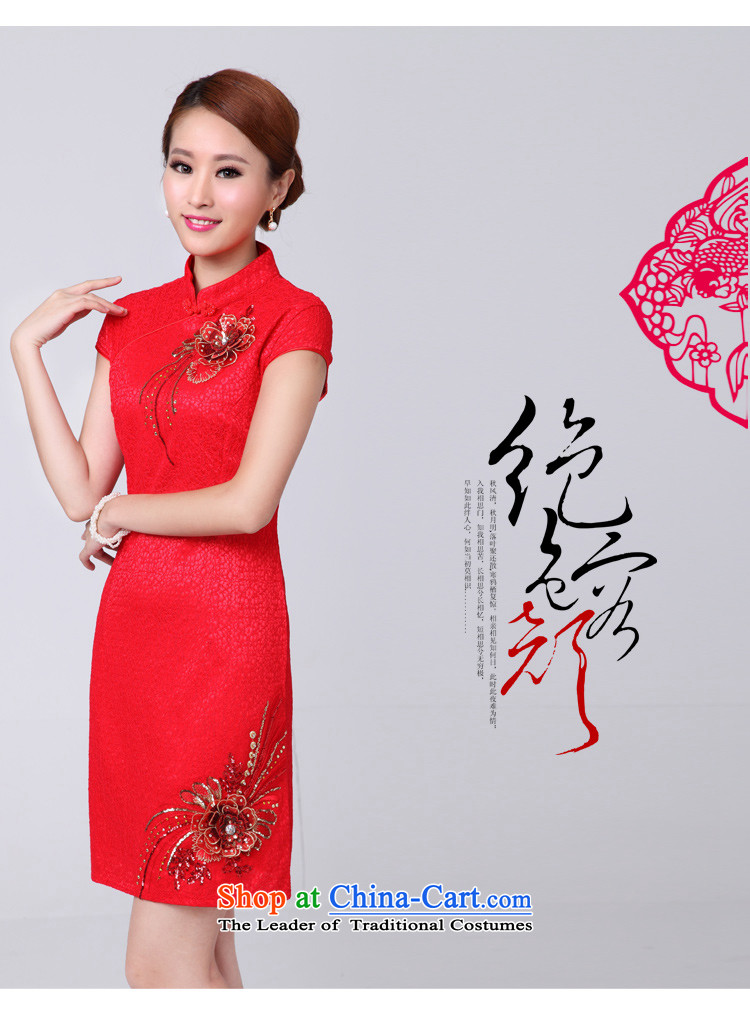 Ya Yun Lin 2015 Service red bows brides of qipao autumn 2015 stylish married new dresses red S picture, prices, brand platters! The elections are supplied in the national character of distribution, so action, buy now enjoy more preferential! As soon as possible.