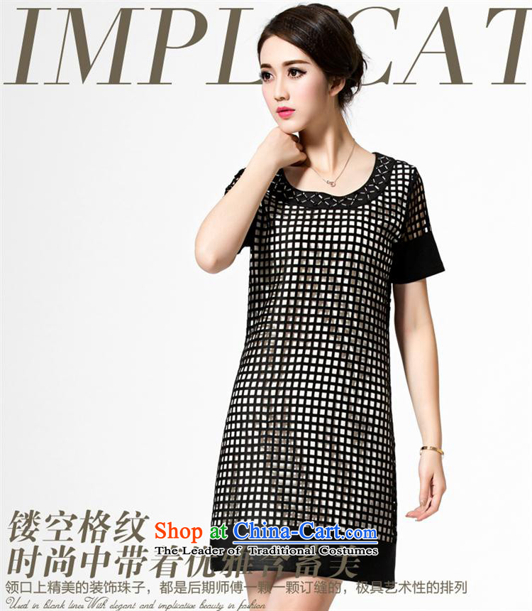 Install MOM dresses engraving latticed leave two large female thick MM summer yellow XXXL larger picture, prices, brand platters! The elections are supplied in the national character of distribution, so action, buy now enjoy more preferential! As soon as possible.